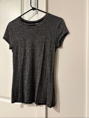 rag & bone Heather Charcoal Short-Sleeve Crew Tee